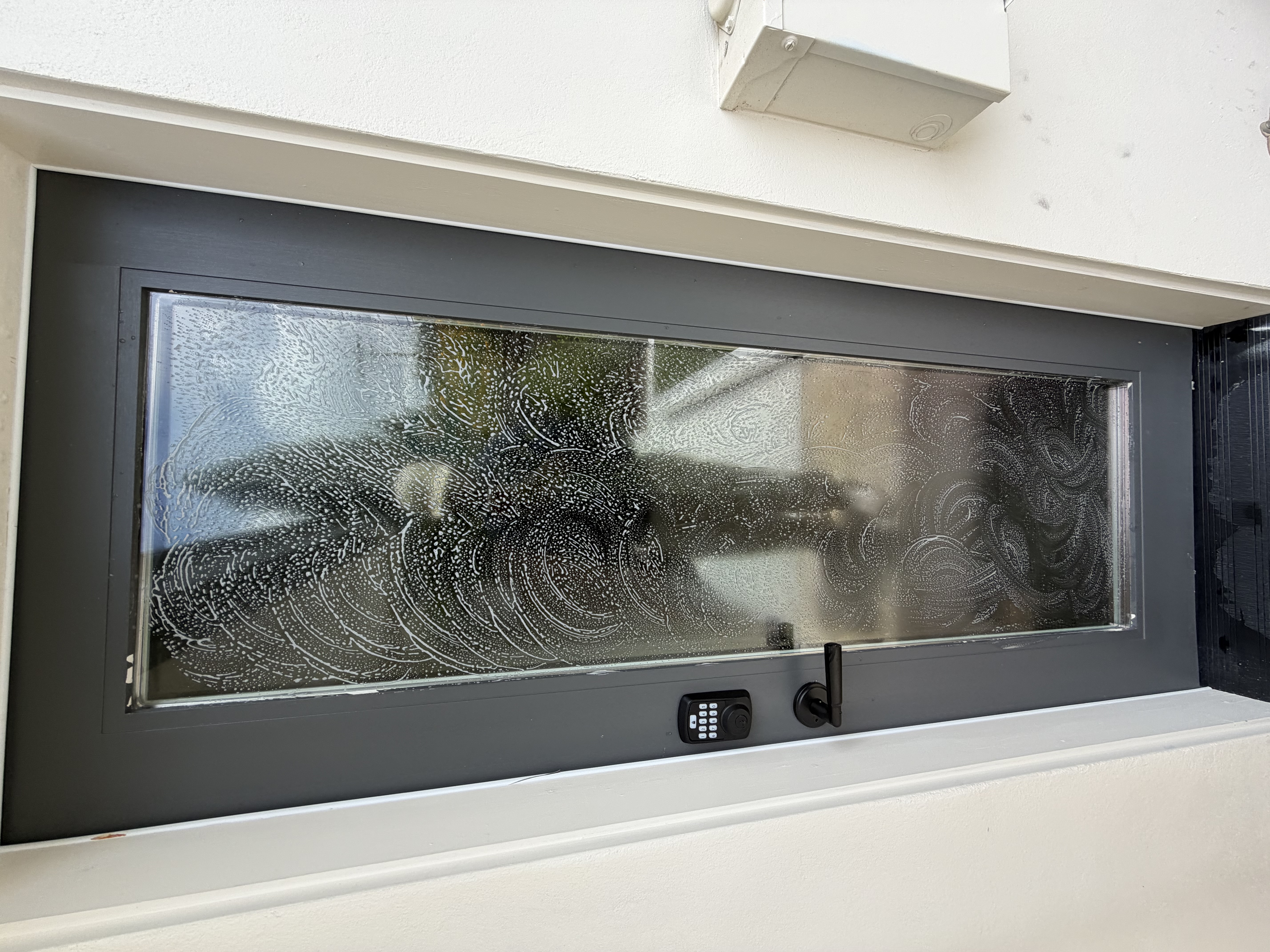 Glass door treatment Sacramento
